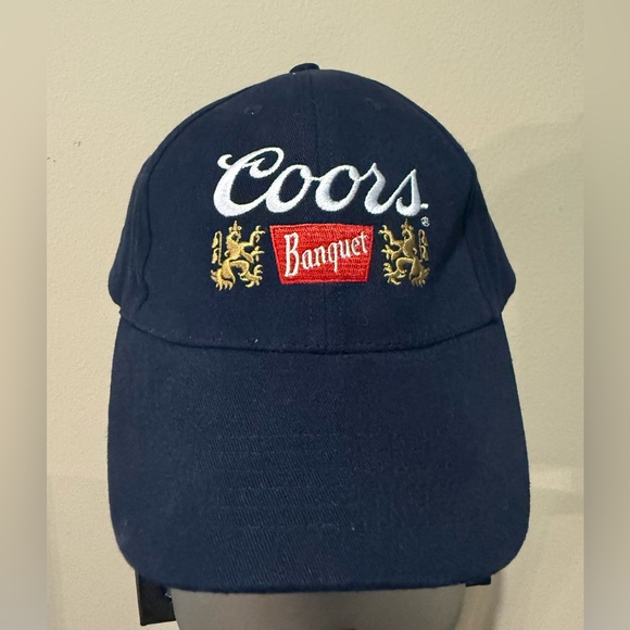 Coors Banquet Beer Cap Snap Back Adjustable Structured Style Hat ACME Brand - Picture 1 of 6